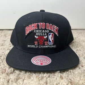 91-92 Back To Back Champs Snapback HWC Chicago Bulls